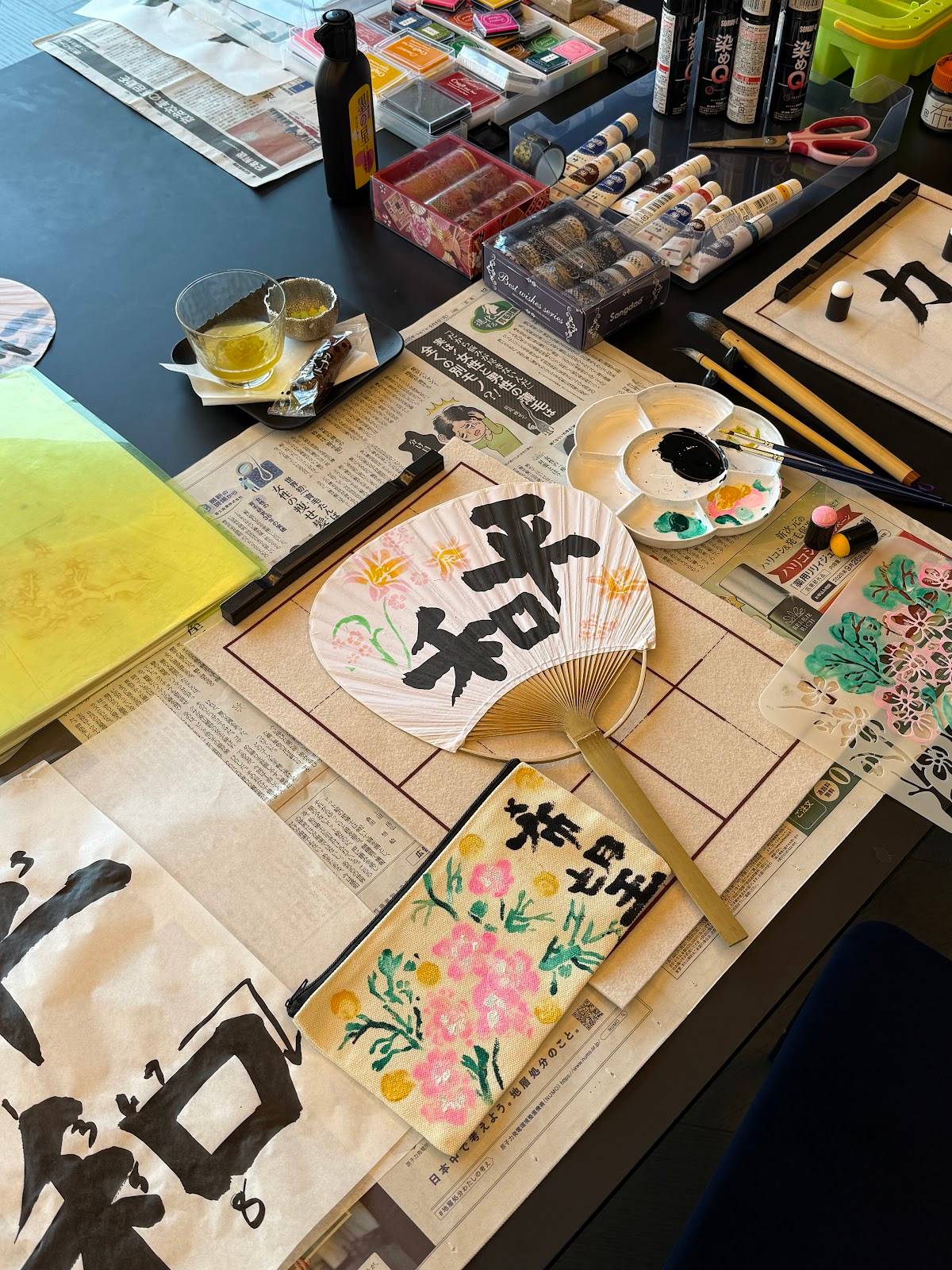 Japanese Calligraphy Workshop (Shodo Salon Toyosu)
